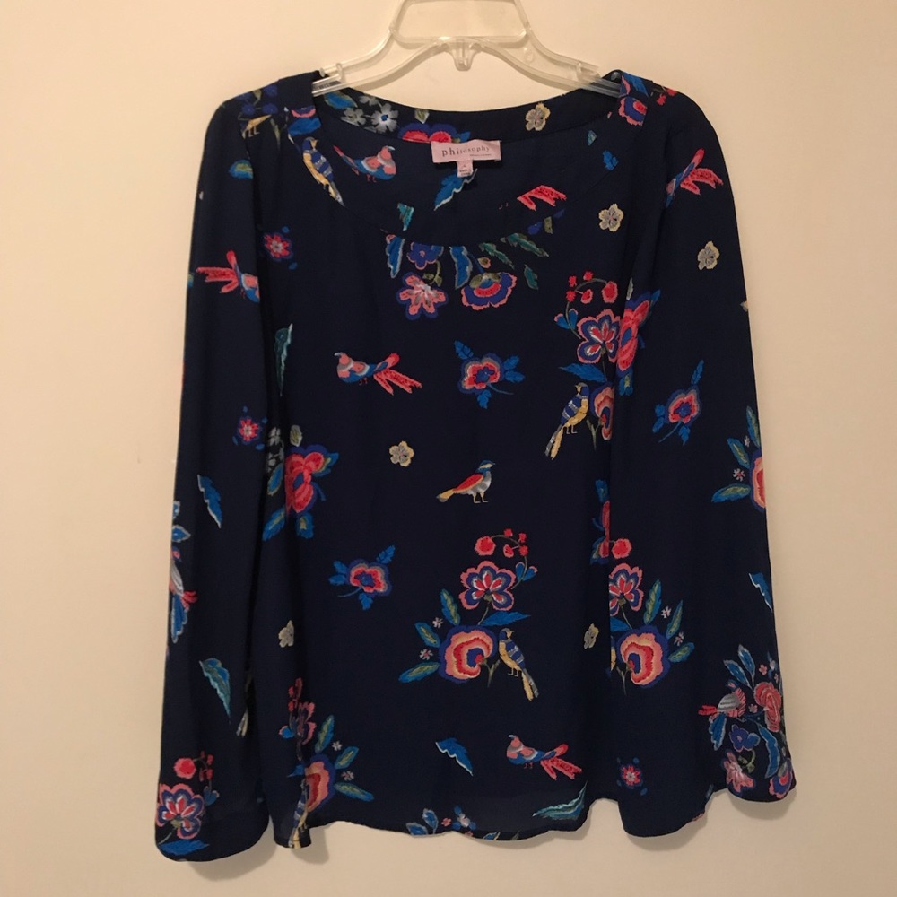 Philosophy Long Sleeve Blouse